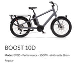 BENNO BOOST PERFORMANCE - EVO-5 CARGO E-BIKE